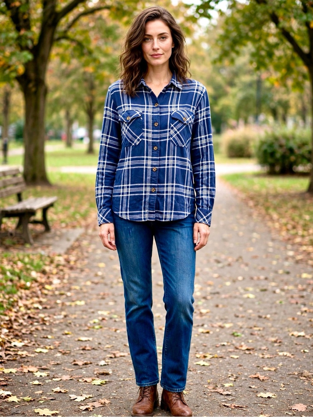 frank. by Frank and Oak Plaid Organic Cotton Shirt Size Medium Like New
